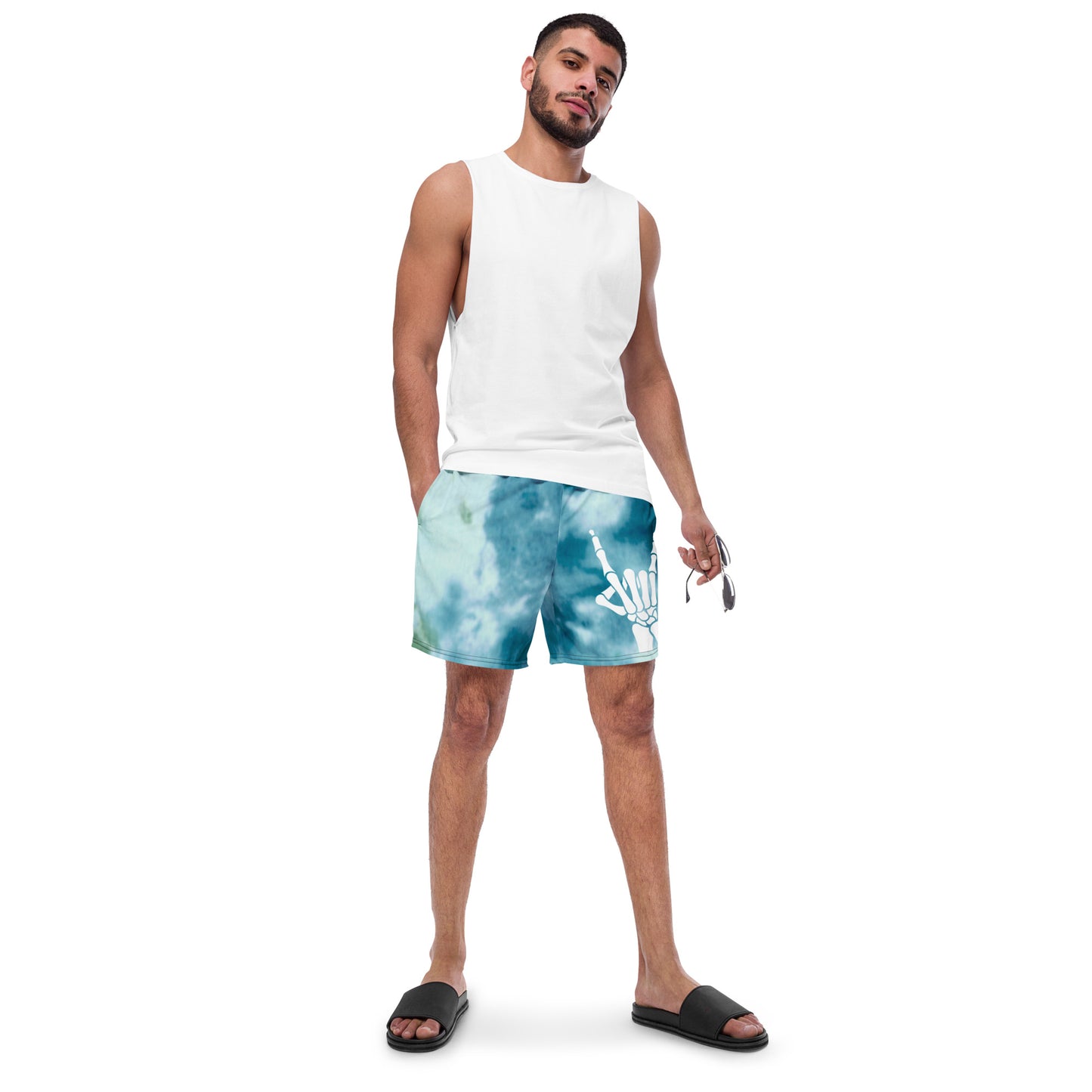 Tie Dye Men's swim trunks