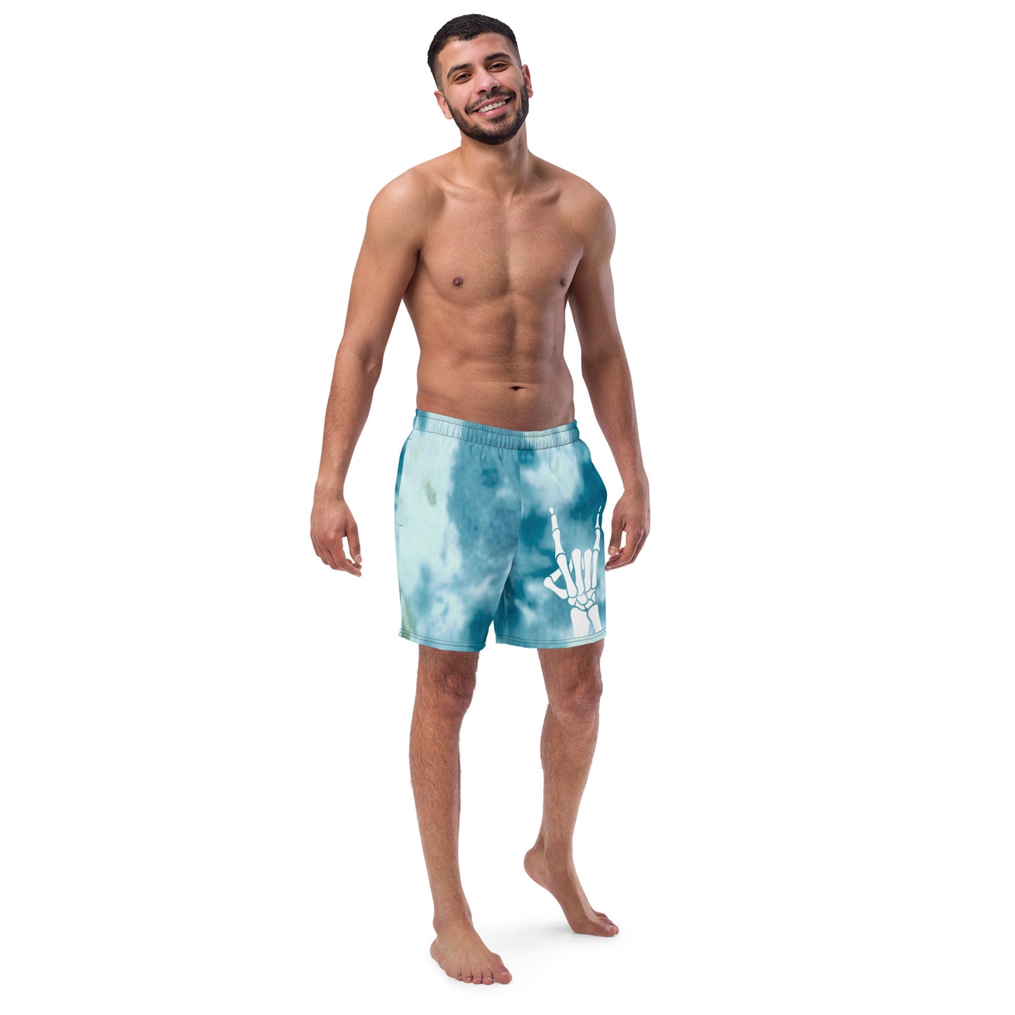 Tie Dye Men's swim trunks