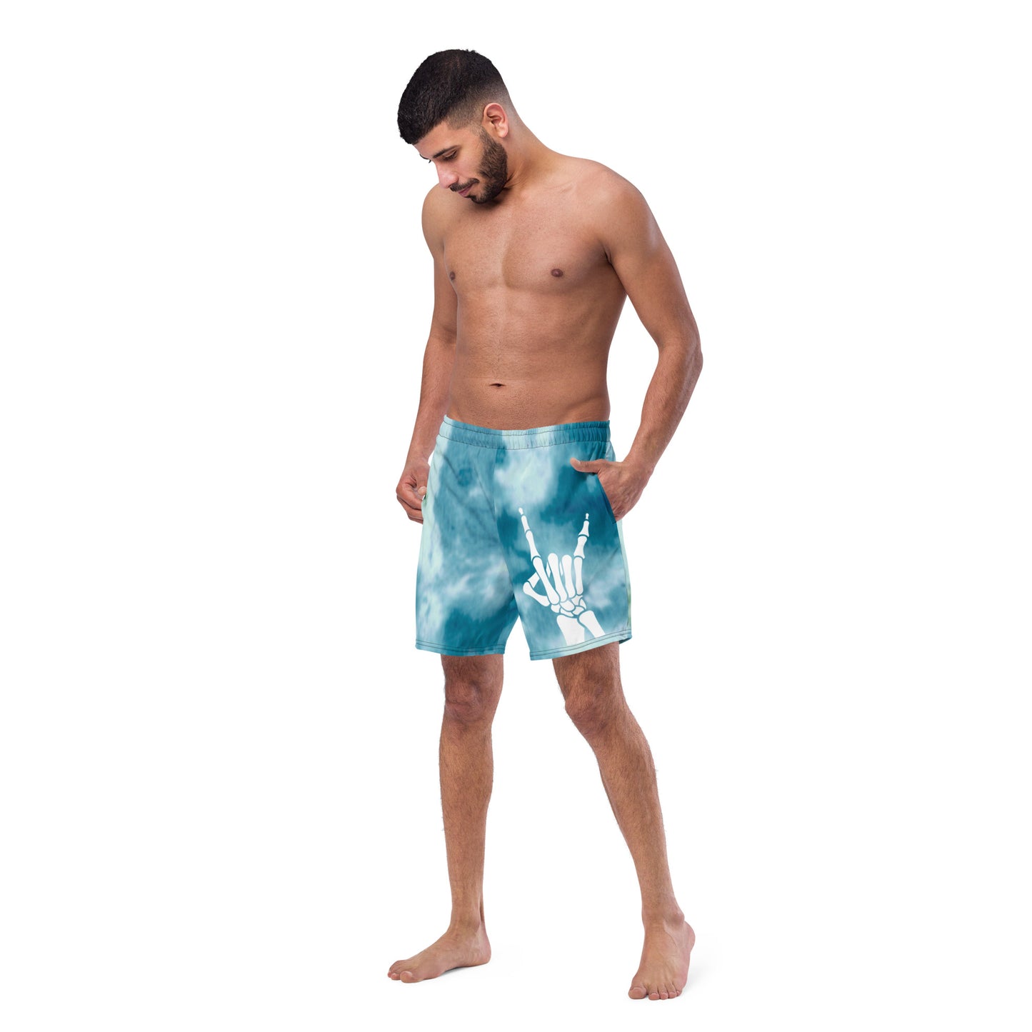 Tie Dye Men's swim trunks