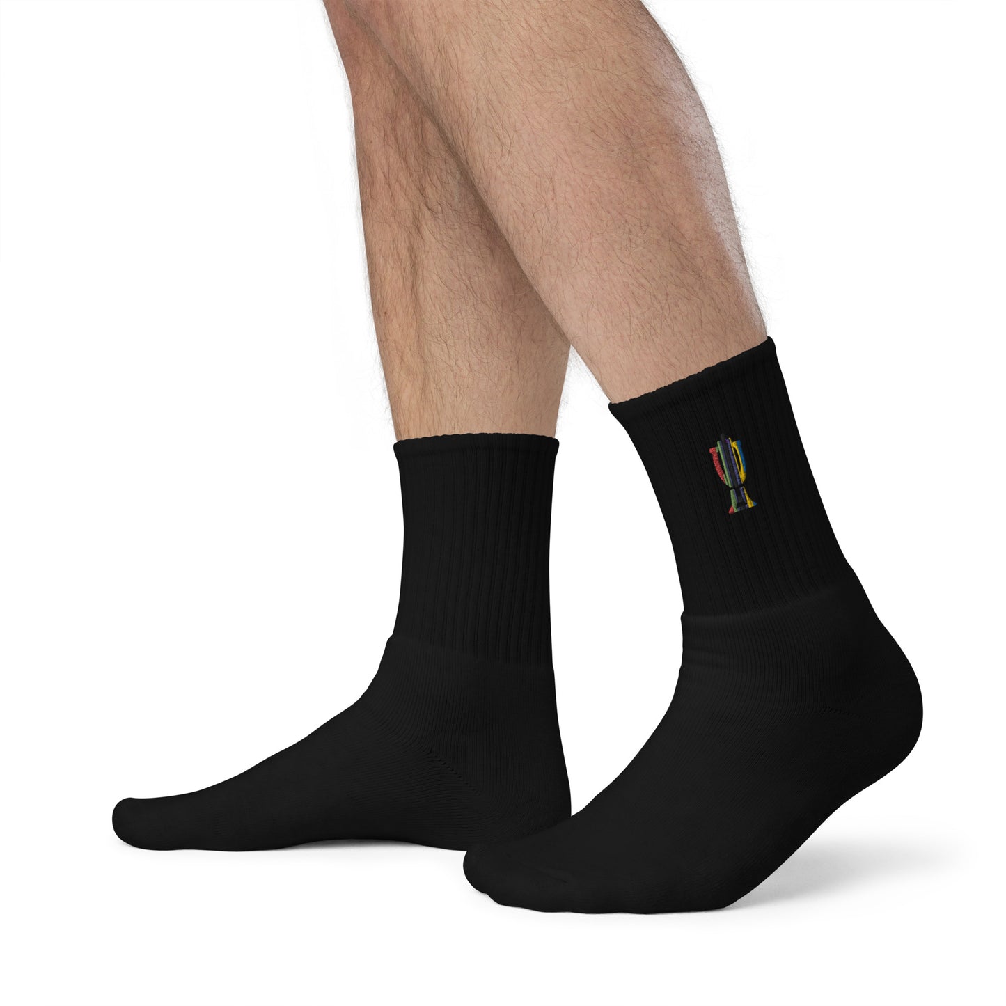 "Trophy" Embroidered socks (Unisex)