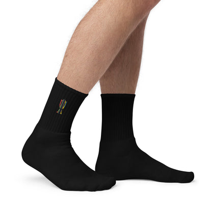 "Trophy" Embroidered socks (Unisex)