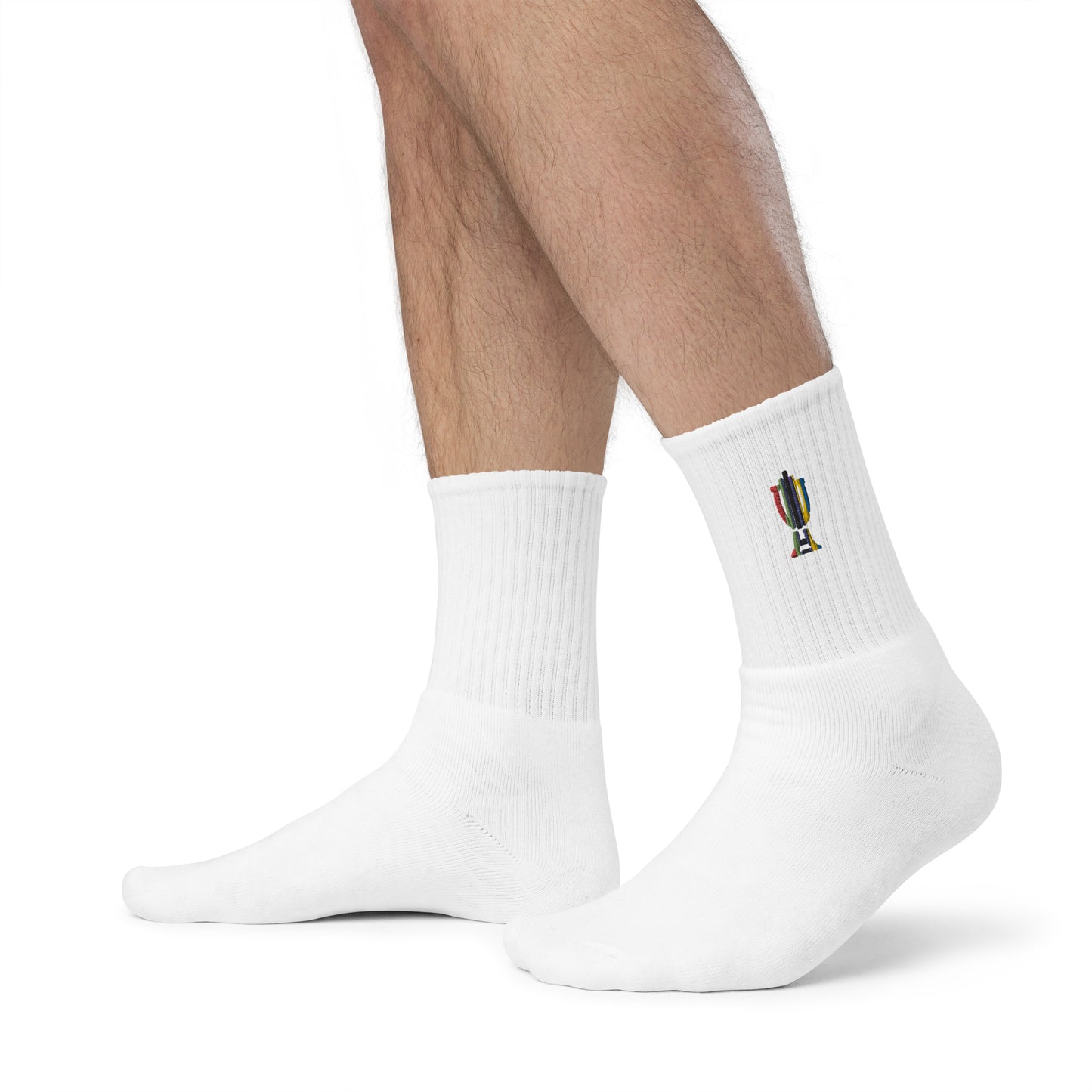 "Trophy" Embroidered socks (Unisex)