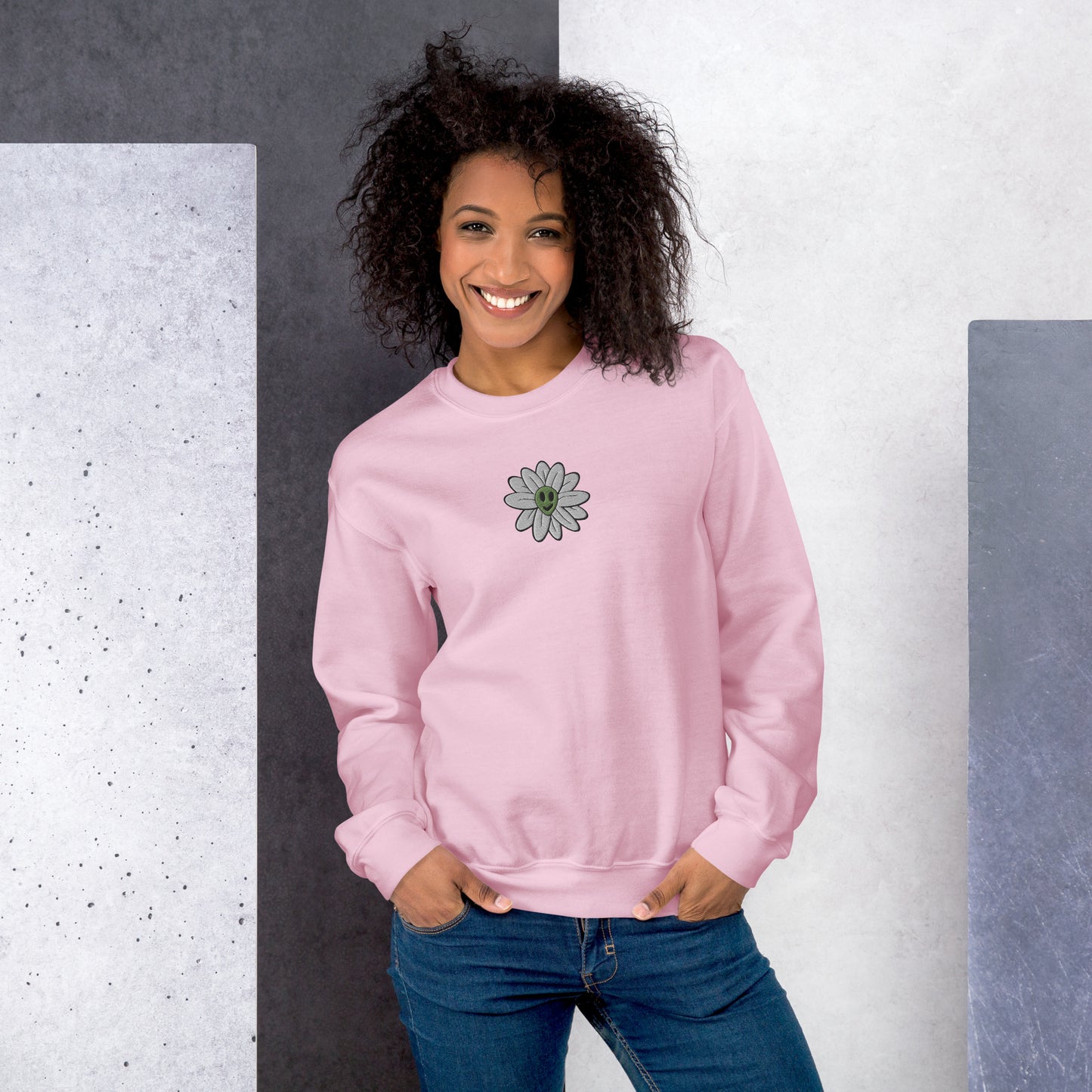 "Alien Flower" Sweatshirt (Unisex)