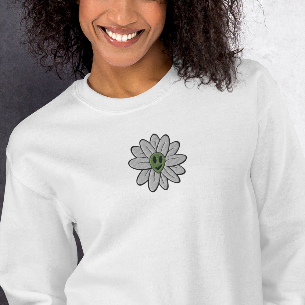 "Alien Flower" Sweatshirt (Unisex)