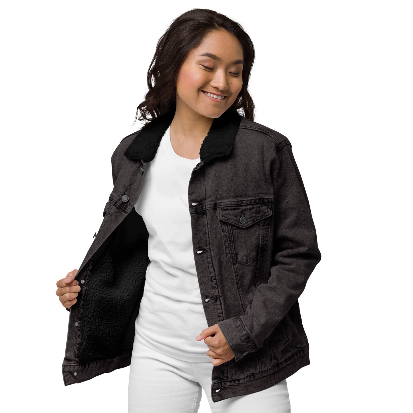 Signature Denim Sherpa Jacket (Unisex)