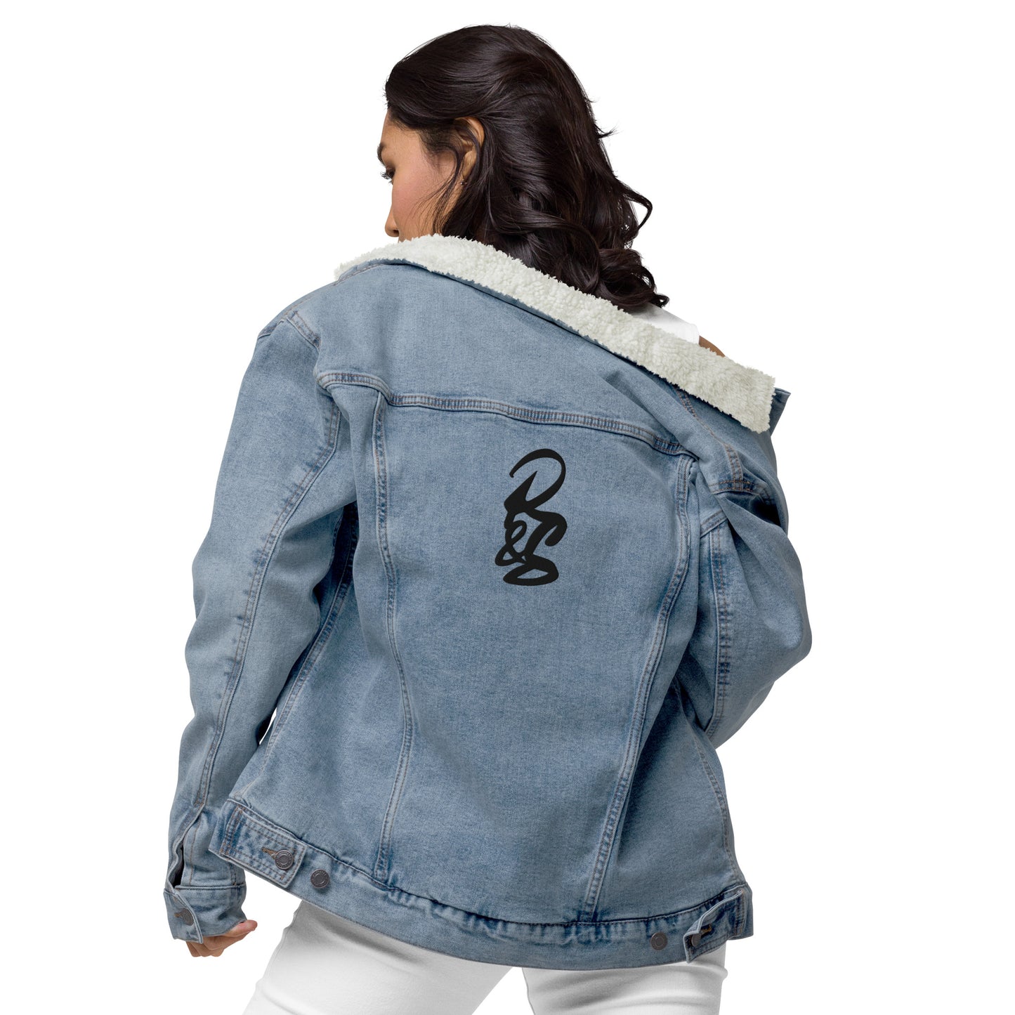 Signature Denim Sherpa Jacket (Unisex)