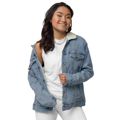 Signature Denim Sherpa Jacket (Unisex)