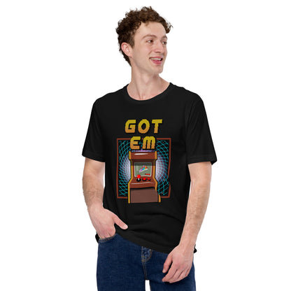 "Got 'Em - Retro Gaming" Unisex t-shirt