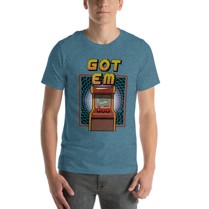 "Got 'Em - Retro Gaming" Unisex t-shirt