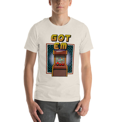 "Got 'Em - Retro Gaming" Unisex t-shirt