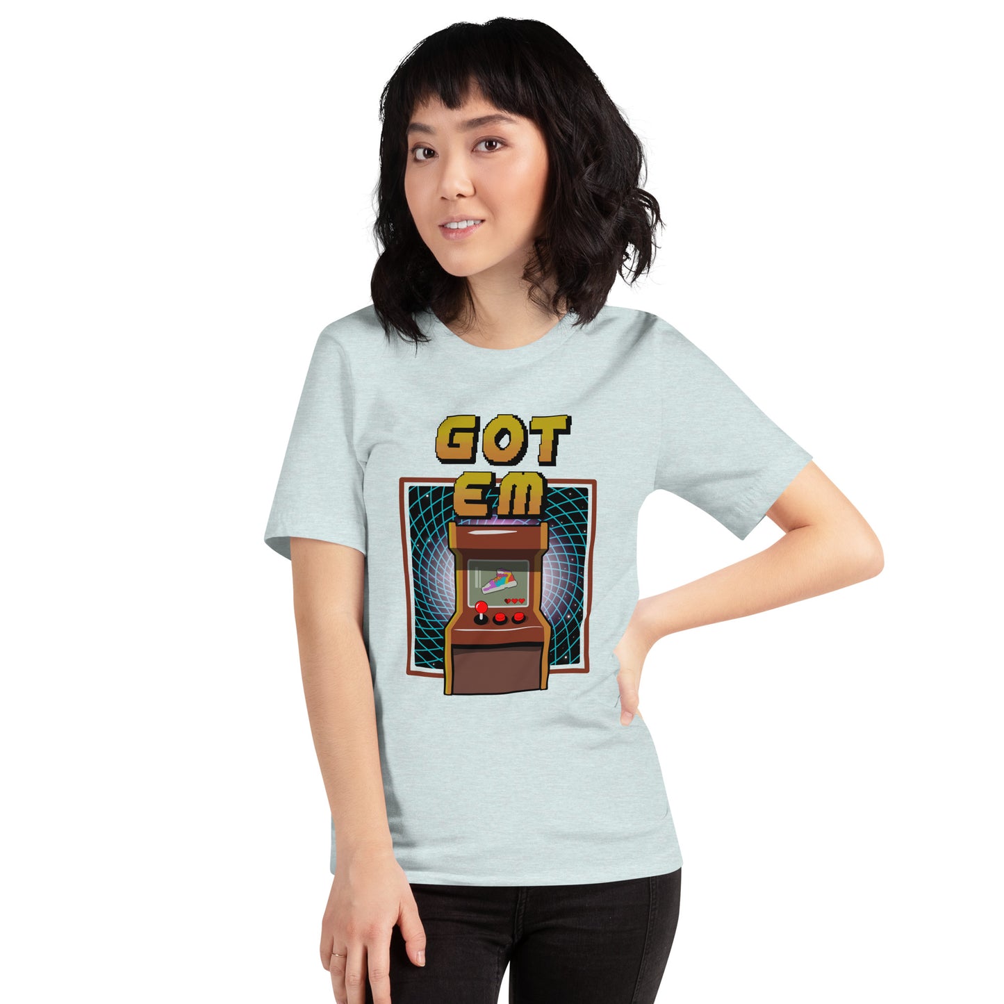 "Got 'Em - Retro Gaming" Unisex t-shirt