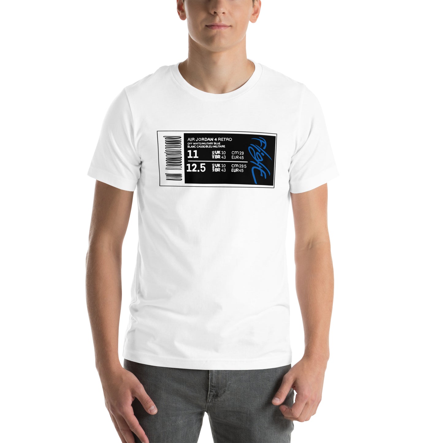 "Flight - Industrial Blue 11" T-Shirt (Unisex)