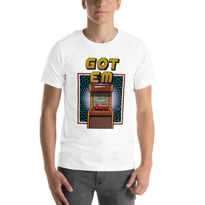 "Got 'Em - Retro Gaming" Unisex t-shirt