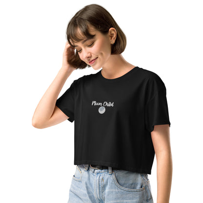 Women’s "Moon Child" crop top