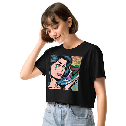 "Pop Art Jordan" Women’s crop top