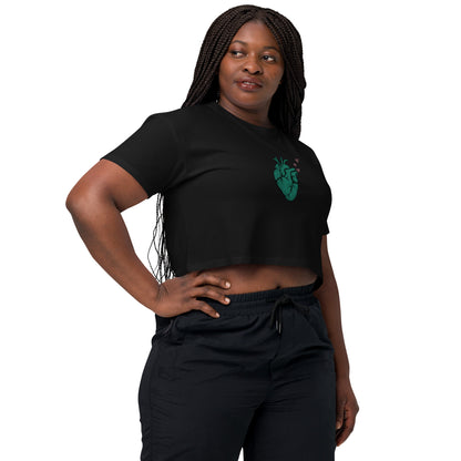 "Mi Familia" Women’s crop top