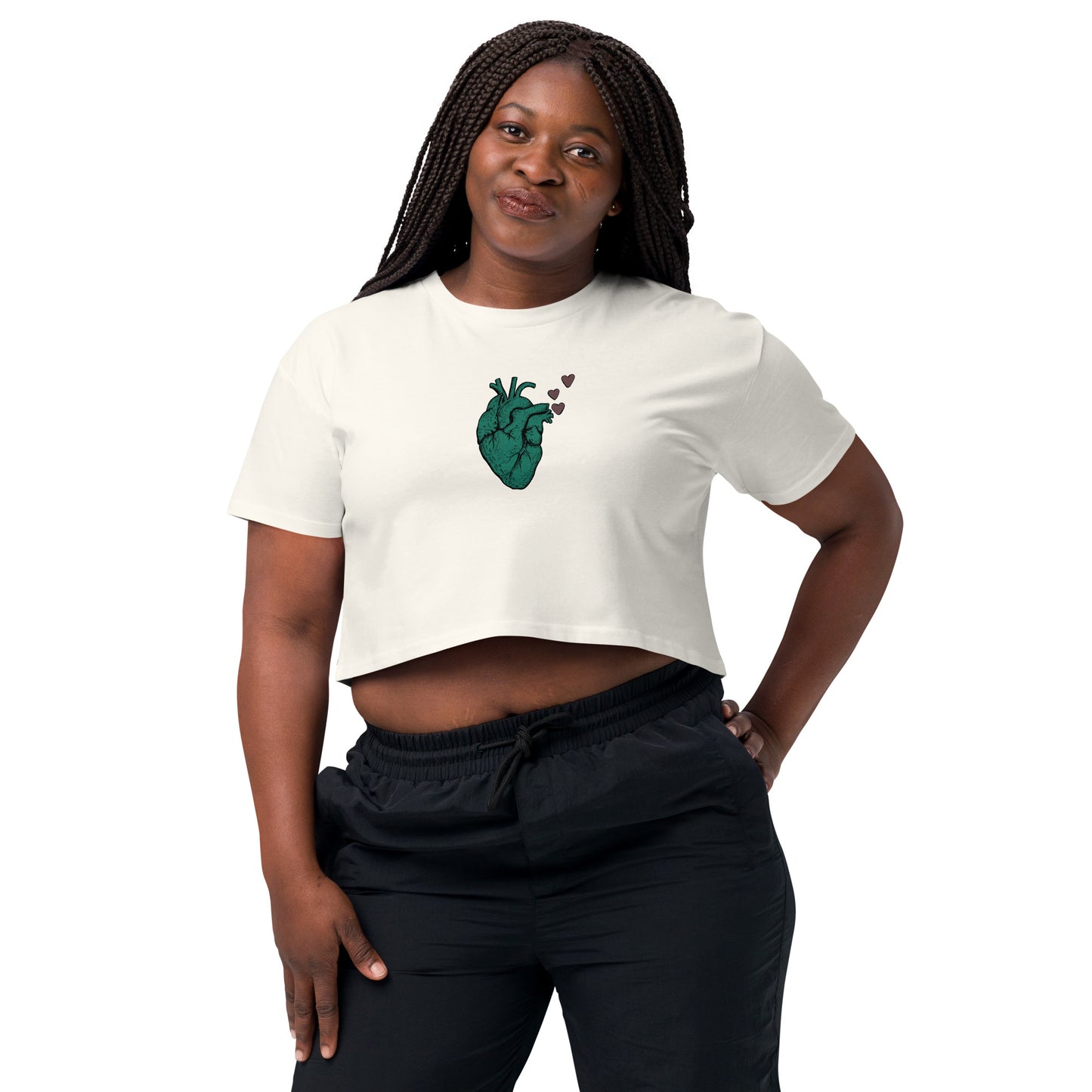 "Mi Familia" Women’s crop top