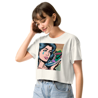 "Pop Art Jordan" Women’s crop top