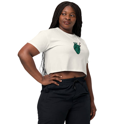 "Mi Familia" Women’s crop top