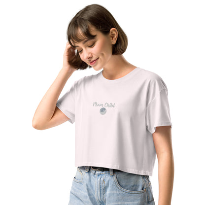 Women’s "Moon Child" crop top