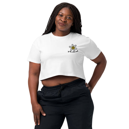 Women’s "Go the extra smile" crop top