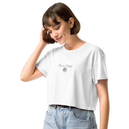 Women’s "Moon Child" crop top