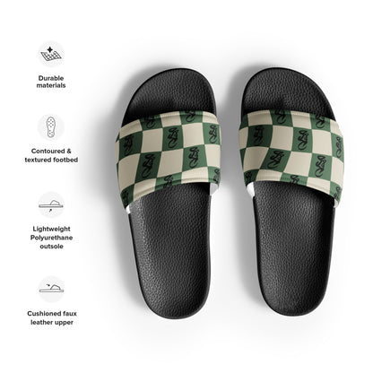 Checkered Signature Women's Slides